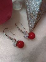 OHRRINGE MODESCHMUCK MIT KRISTALL