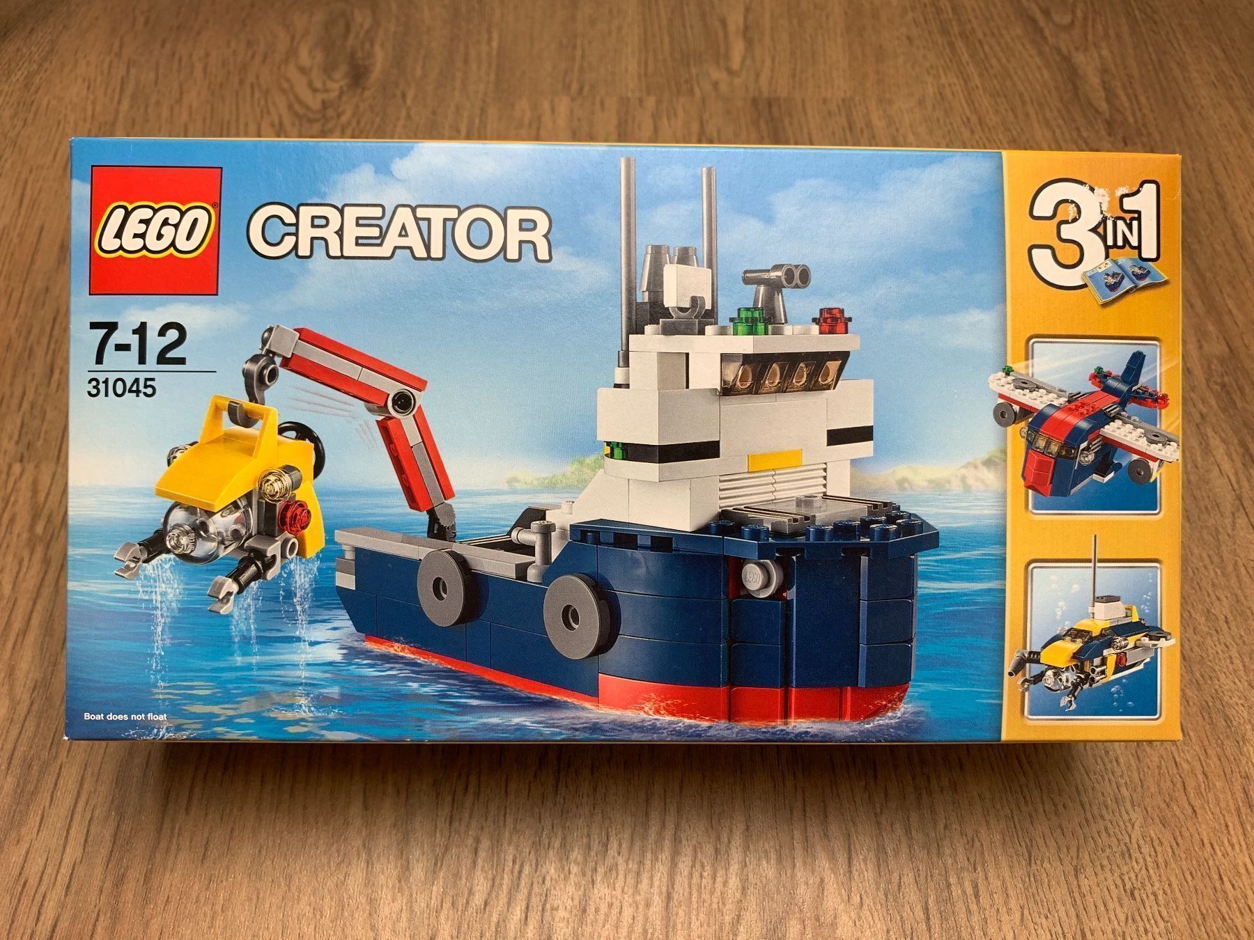 Lego Giocattoli: Lego set 31045 Erforscher der Meere – Nuovo e nell'imballaggio originale da Hallau venduto da R.R.91