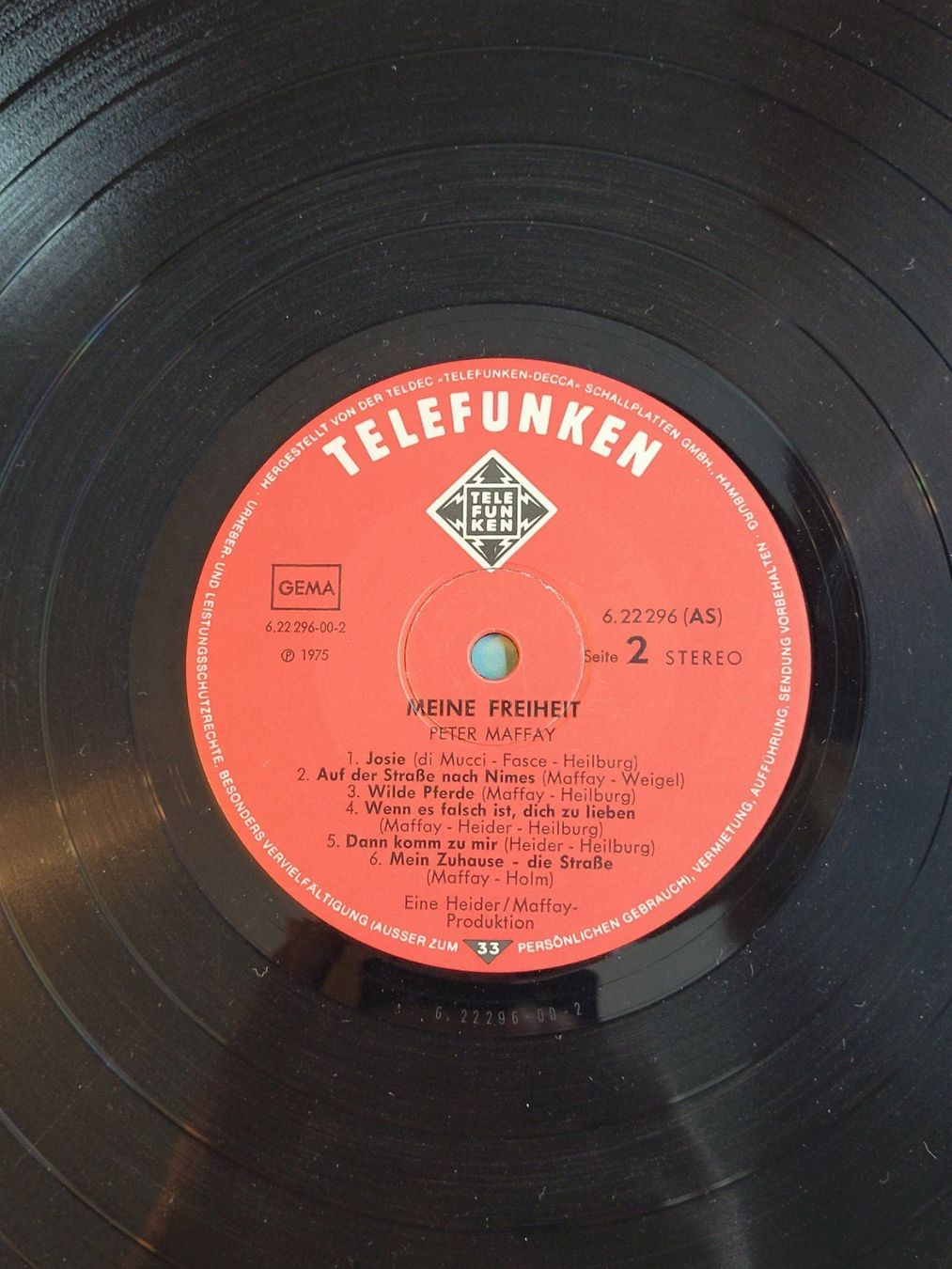 Dischi in vinile: Peter Maffay - Vinyle "Meine Freiheit" – Usato da La Chaux-de-Fonds venduto da reu_kx5l 5