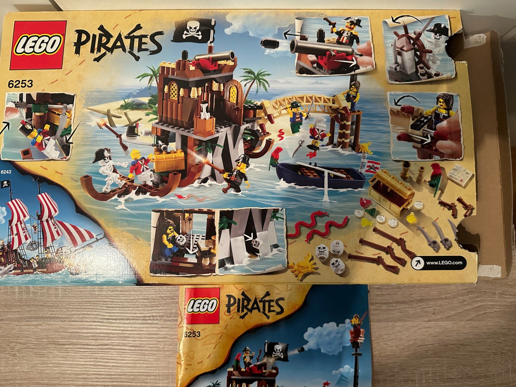 Lego Baukästen: LEGO Piraten 6253 Shipwreck Hideout – Gebraucht aus Basel von Don-Angel 6