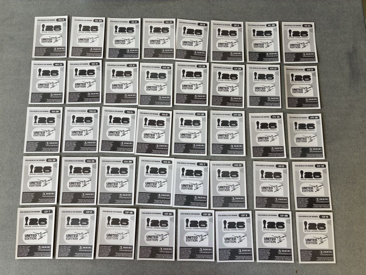 Panini Carte collezionabili: FIFA World Cup 2026 Panini Stickers Set – Usato da Emmen venduto da paesu6 5