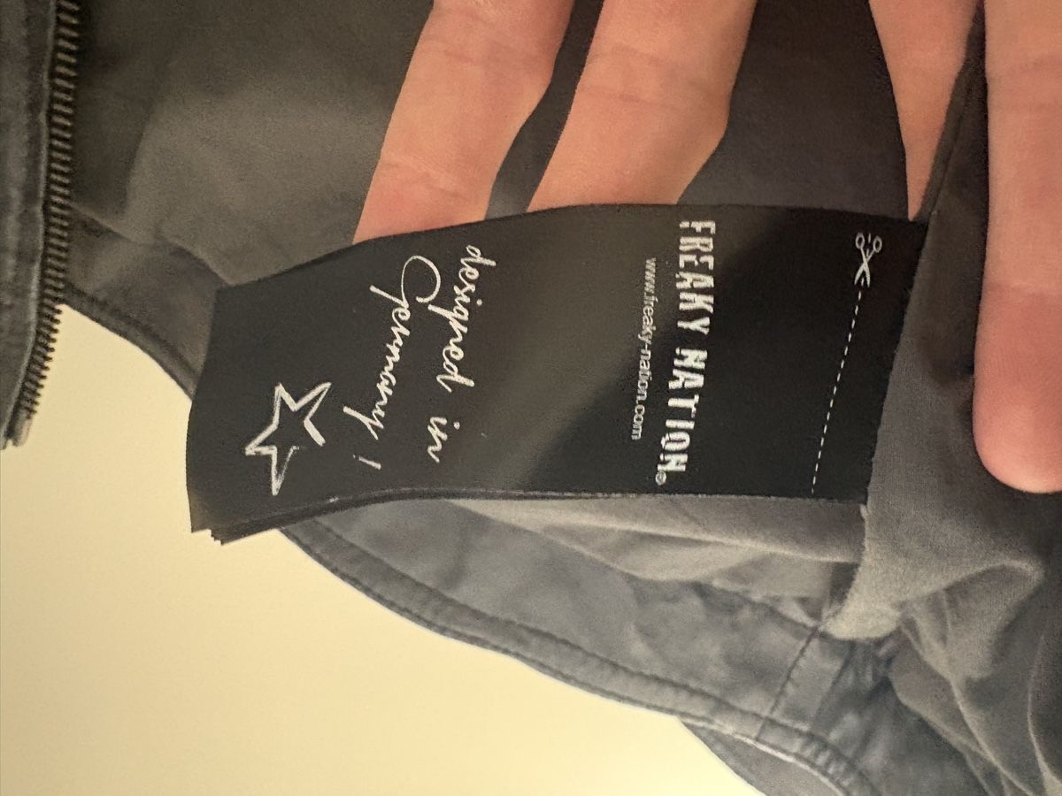 Giacche: Freaky Nation Lederjacke grau M – Nuovo (secondo la descrizione) da Zürich venduto da nh90 4