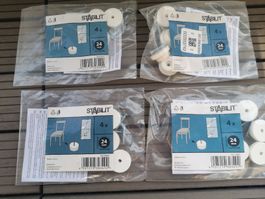 Protections pour pieds de 4 chaises