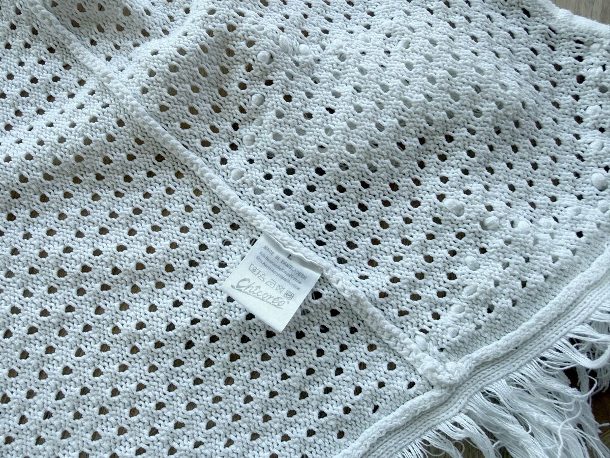 Giacche: Kurzarm Strickjacke mit Lochmuster Gr. L – Usato da Eggenwil venduto da Lissi82 3