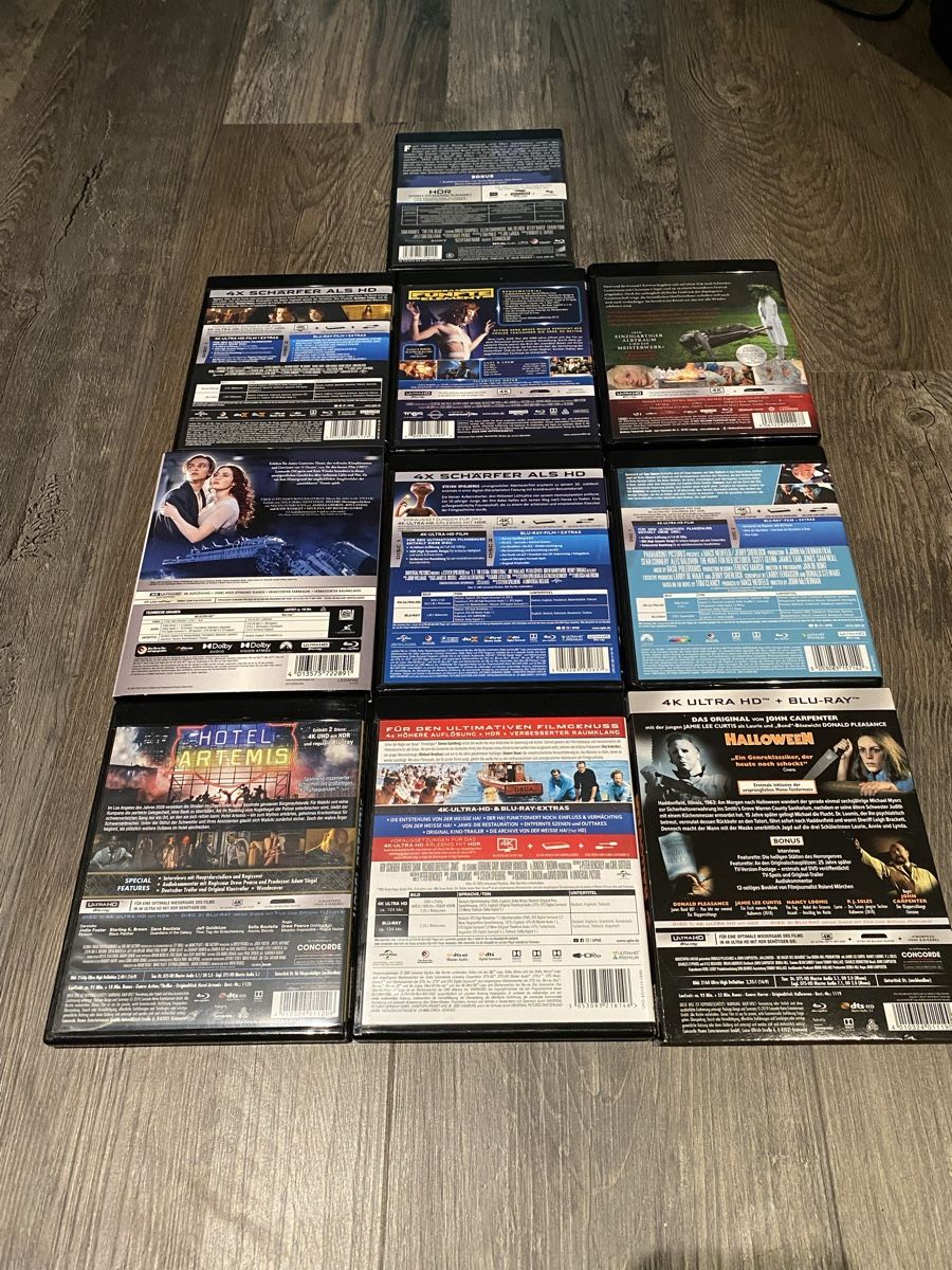 Alle DVDs: 10 Filme in 4K – Gebraucht aus Schmitten FR von ElCompadre 1