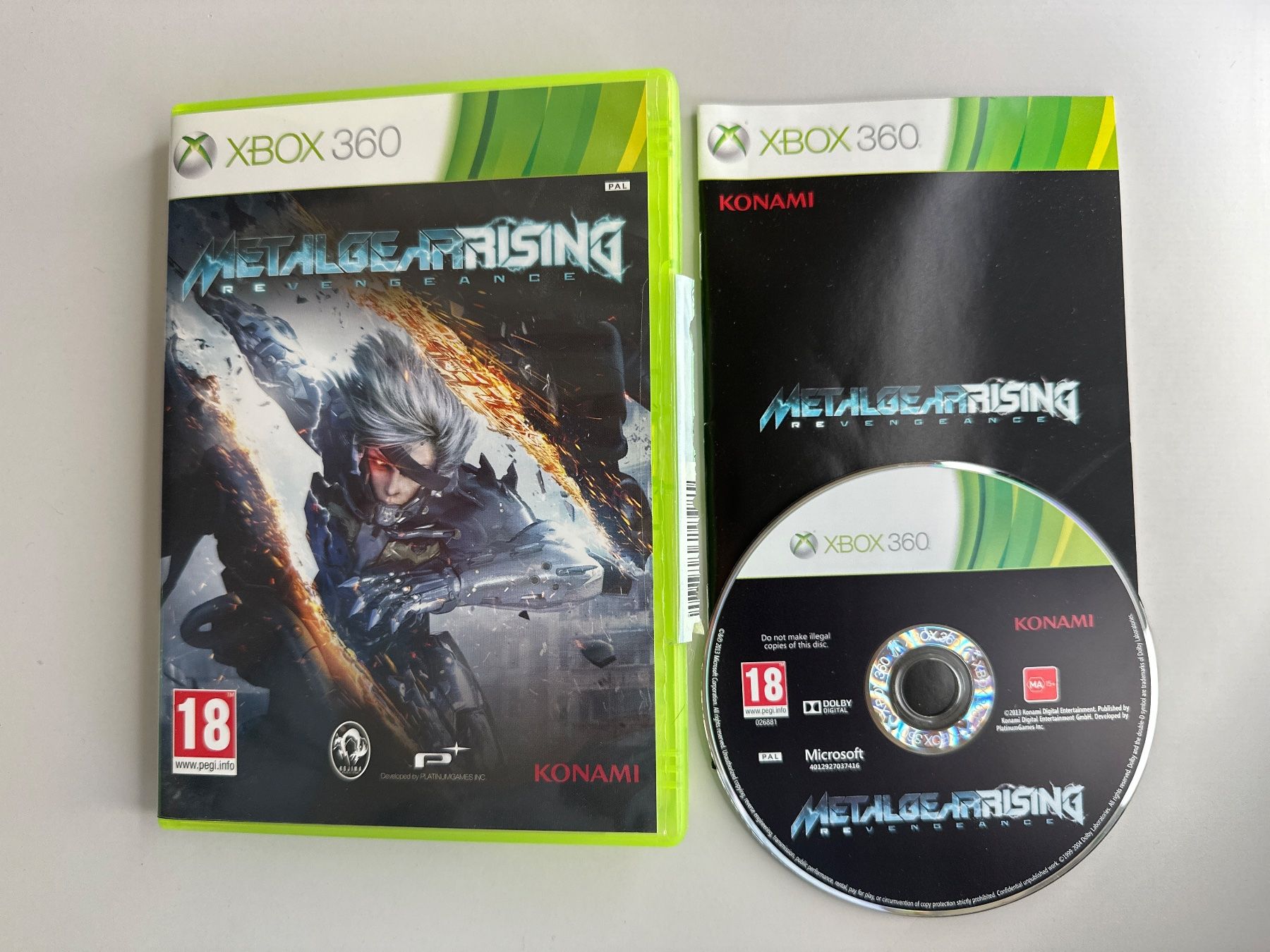 Microsoft Giochi: Metal Gear Solid Revengeance - Xbox 360 – Usato da St.gallen venduto da taduz