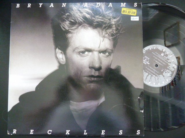 Dischi in vinile: Bryan Adams - Reckless  (VG++) – Usato da Au ZH venduto da sikoku