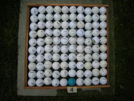100 Stk. Golfbälle Golf Ball Übungsbälle diverse Marken