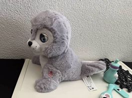 Peluche interactive Phoque blessé