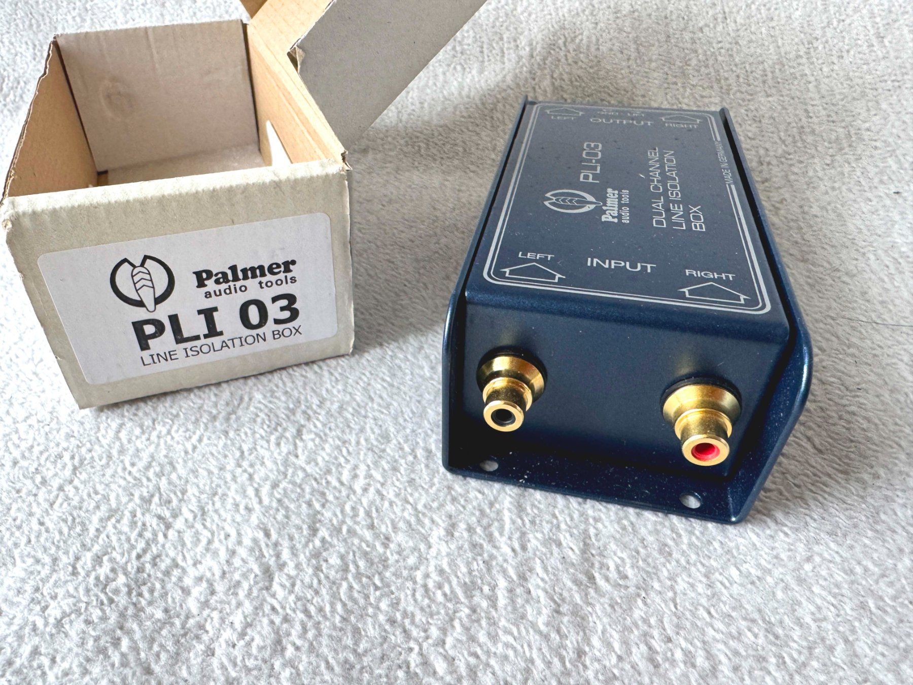 Console di mixaggio: Palmer Dual Channel Line Isolation Box PLI-03 – Nuovo (secondo la descrizione) da Zürich venduto da Malco0 2