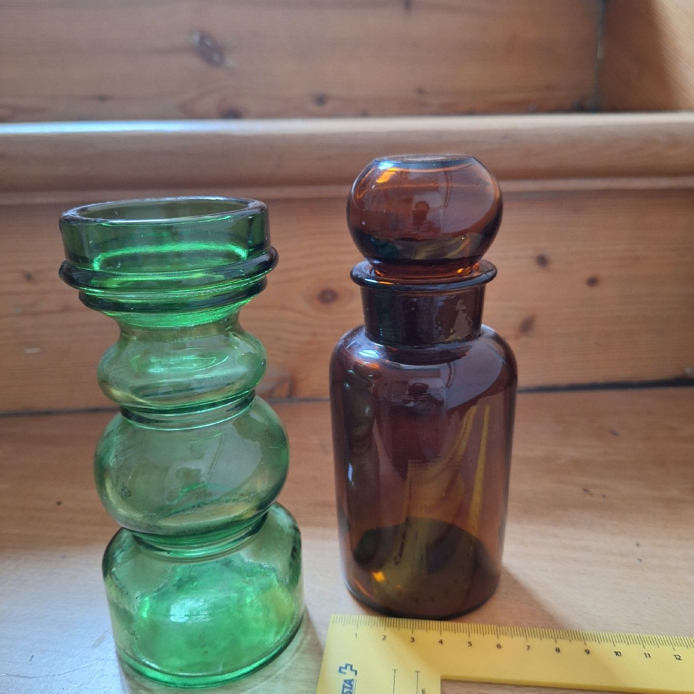 Vasi & Recipienti: Versand möglich! 2 schöne ältere Glasware, Vase, Dose – Usato da Winterthur venduto da Goldpipau 4