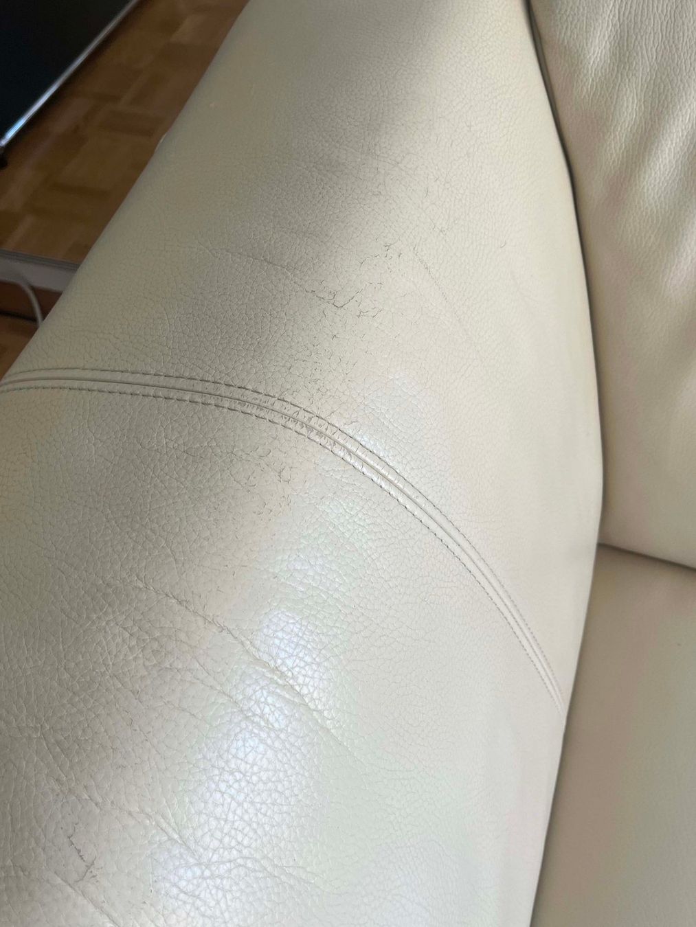 Rolf Benz Divani: Ledersofa von Rolf Benz, 2-Sitzer – Usato da Allschwil venduto da pa.die 3