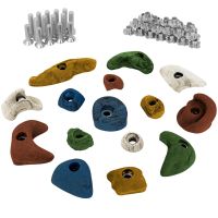 15 Kinder Klettergriffe BUNT