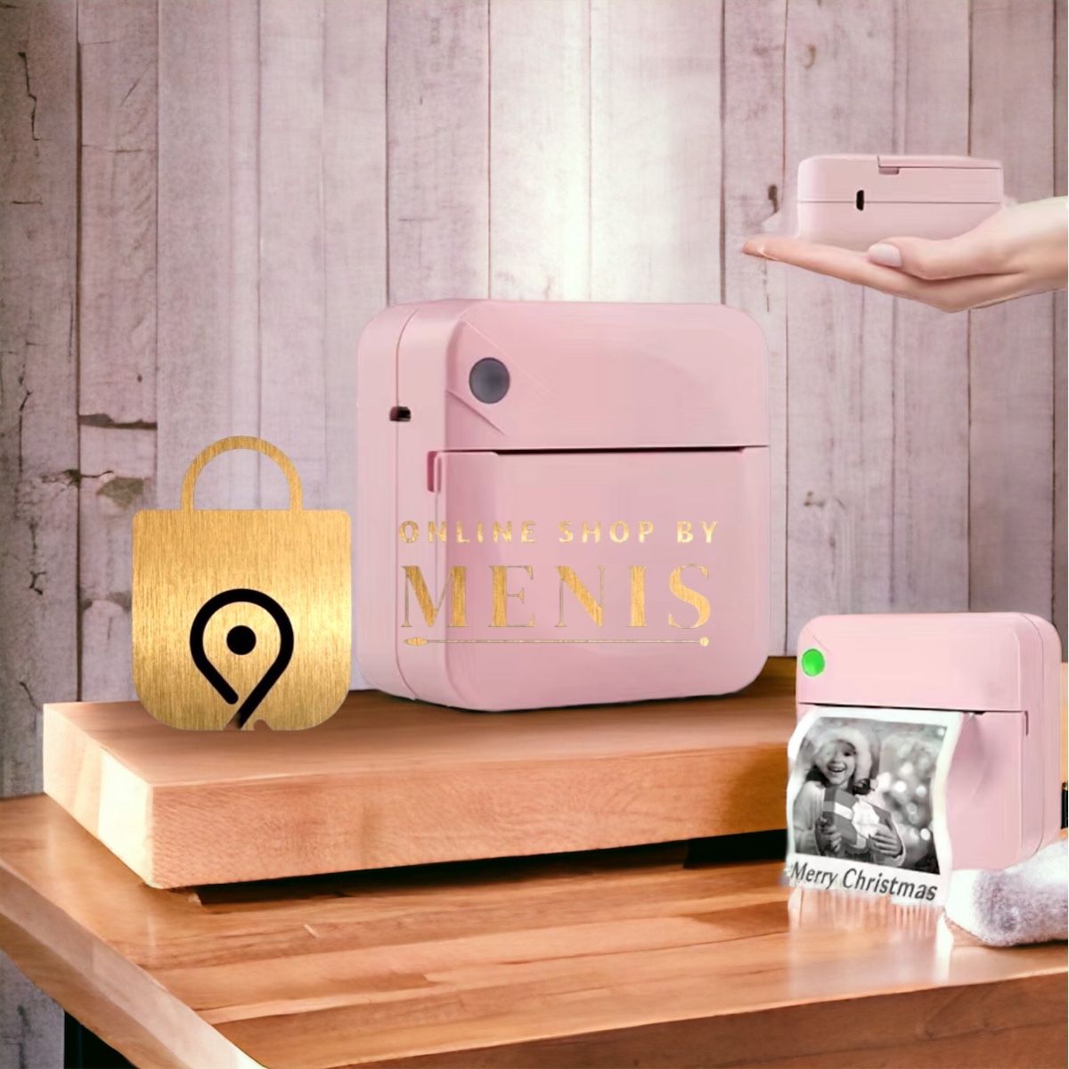 Drucker: Tragbarer Fotodrucker mini Printer Drucker Thermodrucker – Neu und originalverpackt aus Balsthal von Menis-Shop2