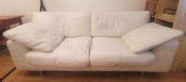 Musterring-Sofa Echtleder (Zweisitzer)