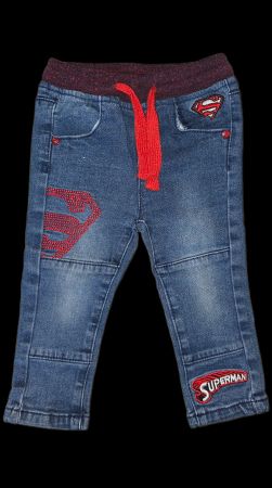 Süsse Superman Jeans, Grösse 80, Top Zustand, elastisch