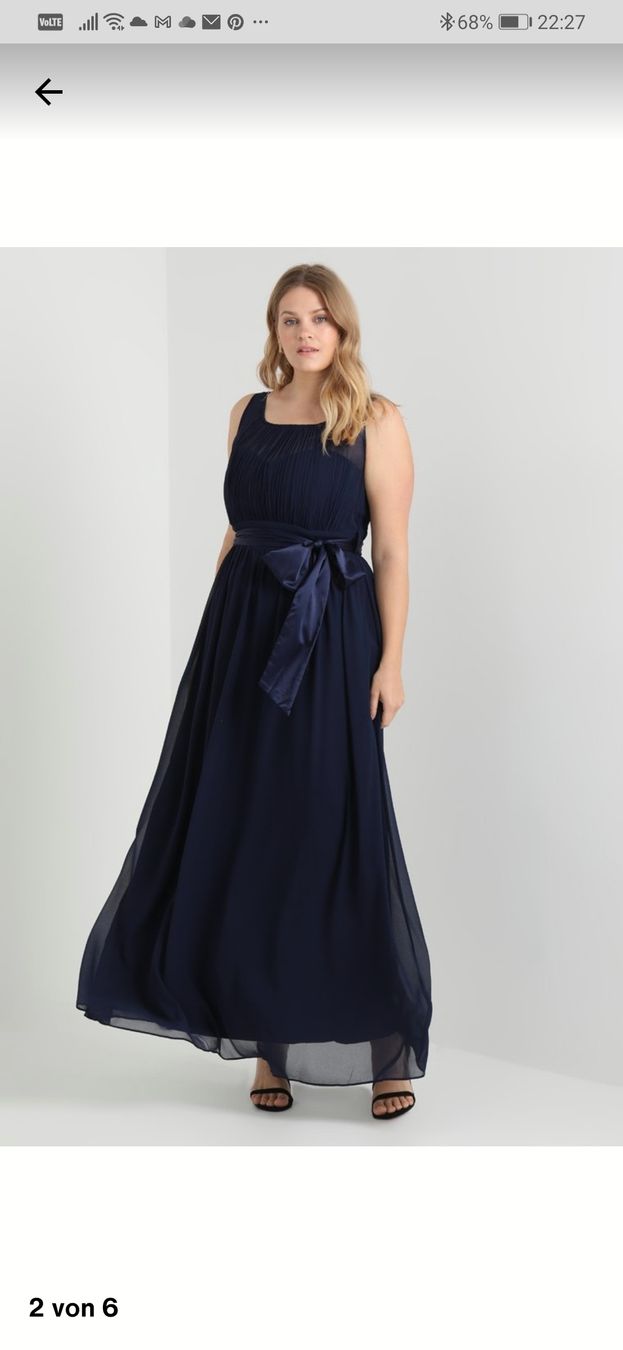 Robes: Abendkleid dunkelblau Grösse 54 – D'occasion à Oberschrot par nadine1607 1
