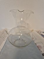 Elegante Glasvase, Blumenvase, Vintage, Top Zustand!
