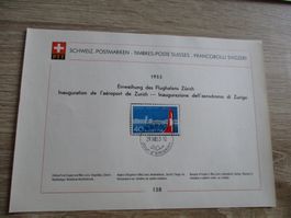 Feuille de collection n° 138 français 100.--