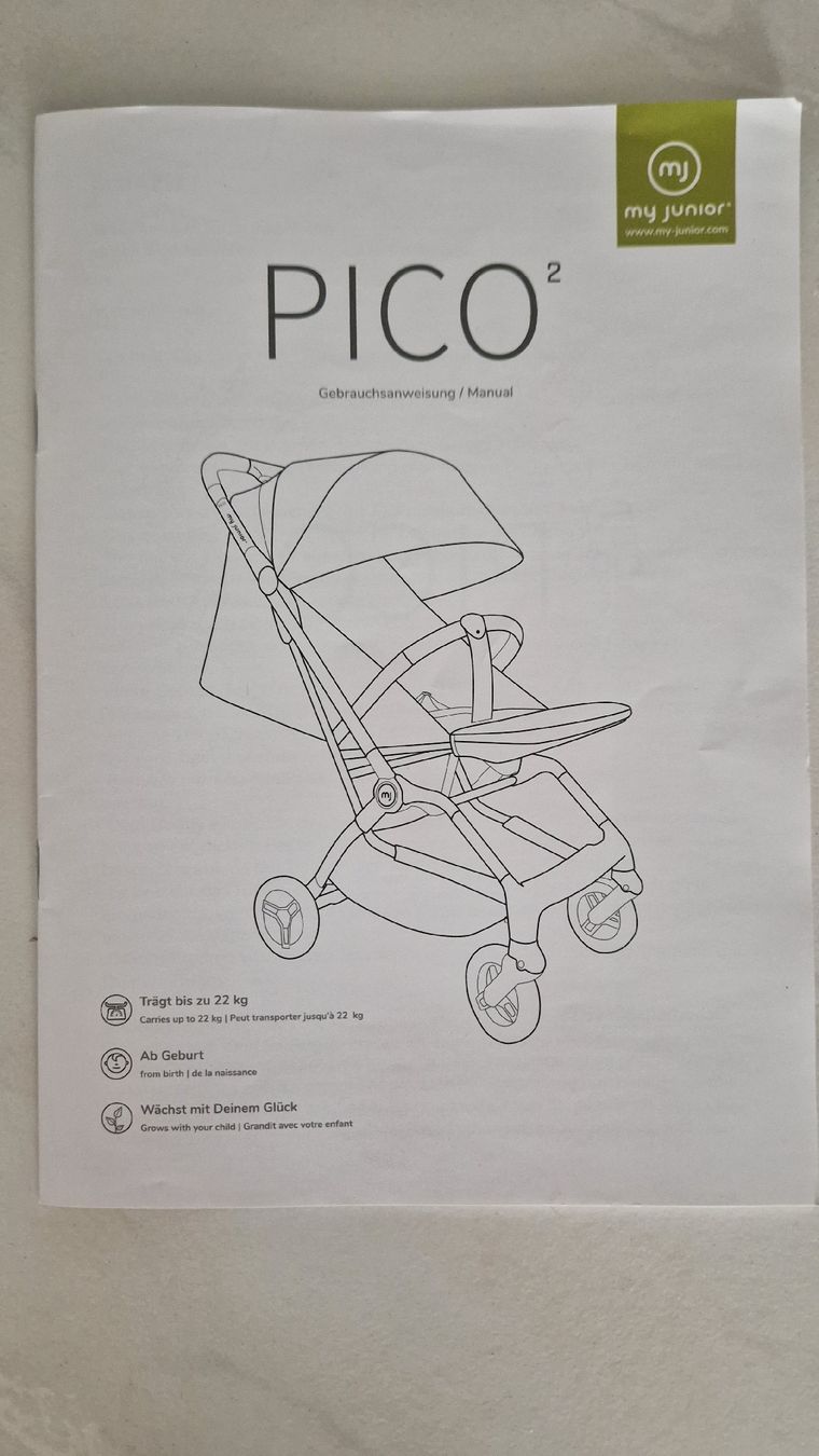 Kinderwagen: My Junior PICO 2 Buggy – Gebraucht aus Aathal-Seegräben von Jago1984ZH 3