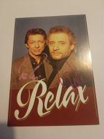 Relax - signierte Autogrammkarten