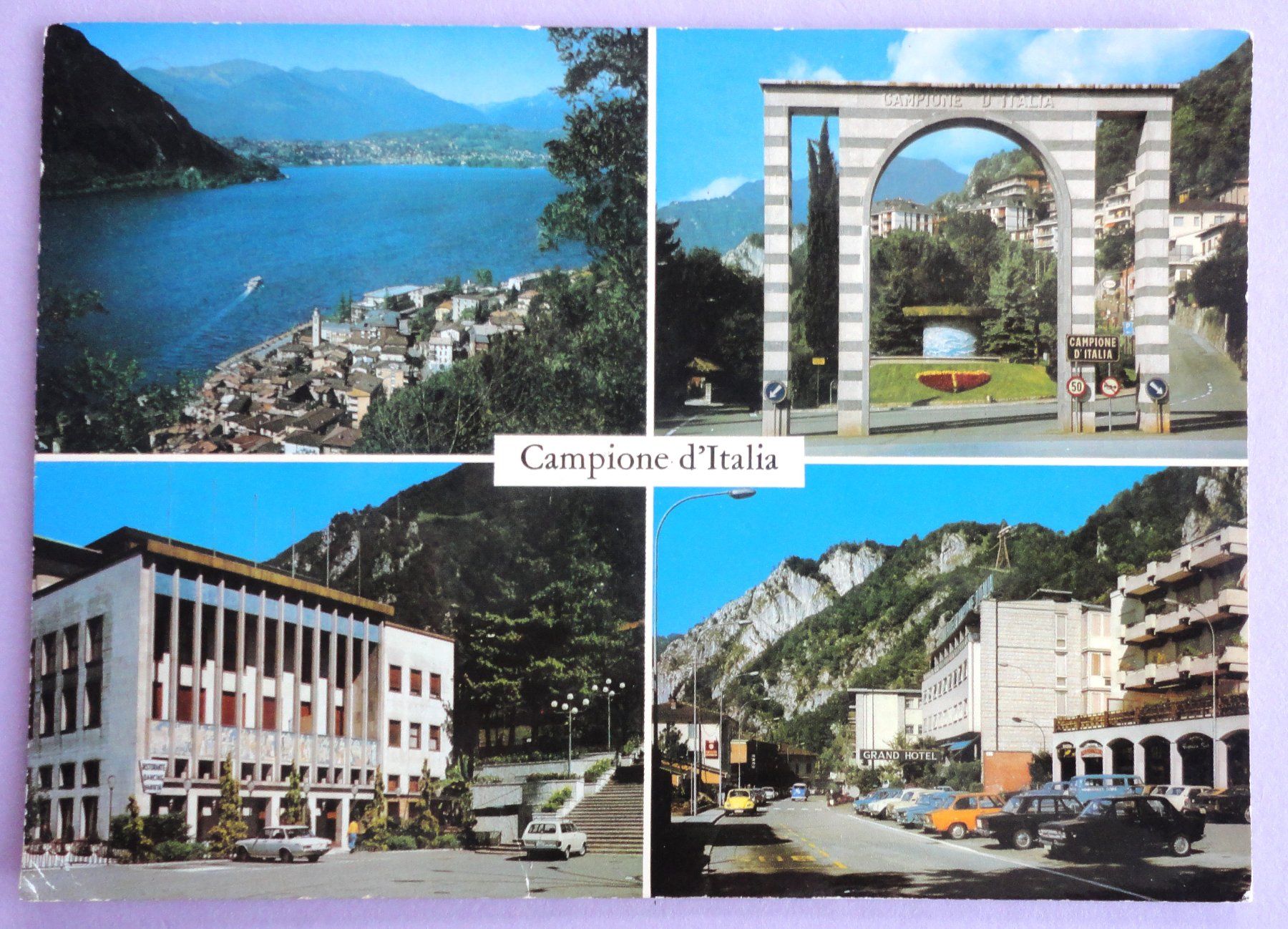 Cartoline postali: Campione d'Italia – Difettoso da Fétigny venduto da Billy2miny