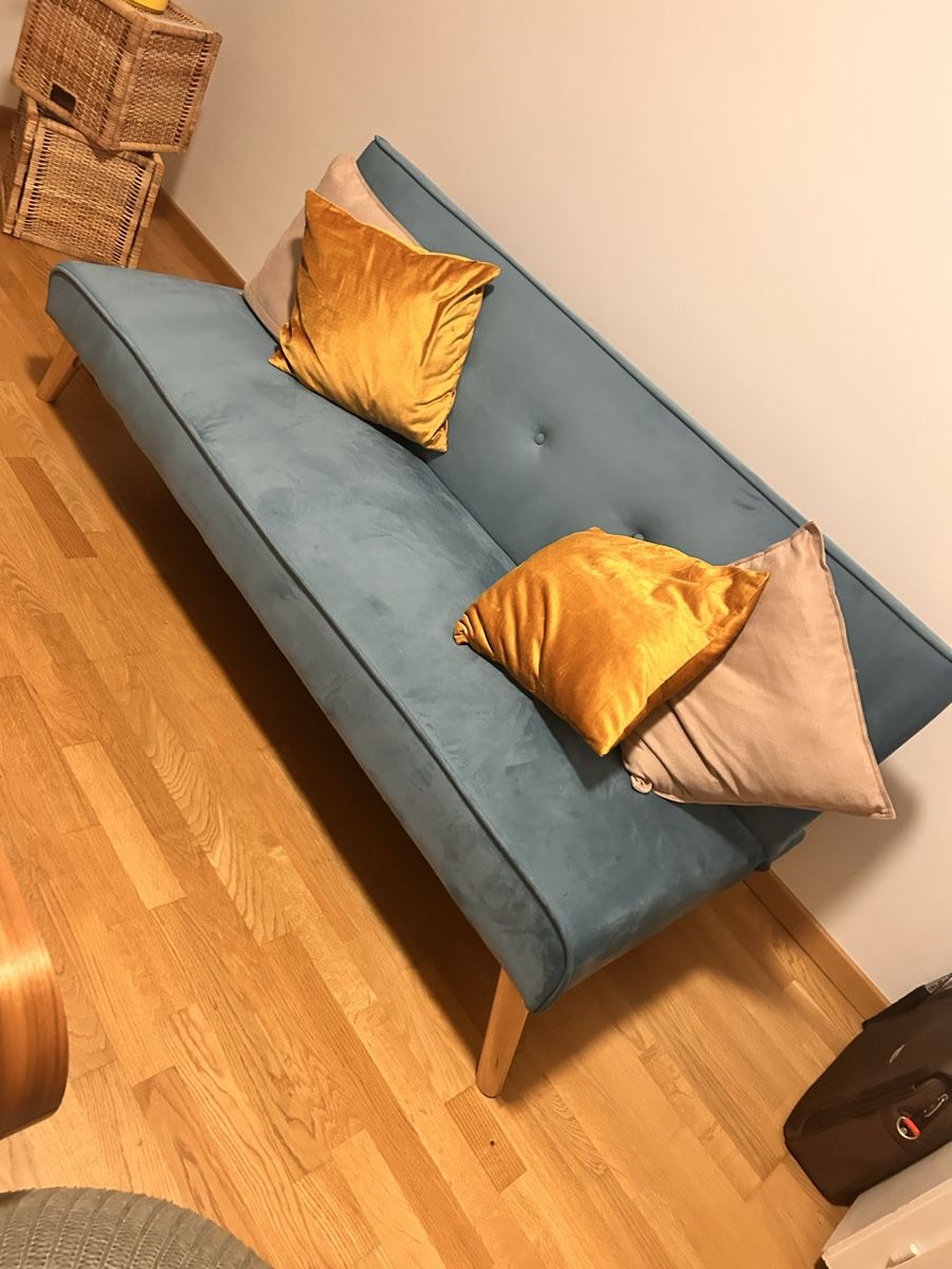 Divani: Schlafsofa blau – Usato da Schaffhausen venduto da pam_smy8