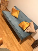 Schlafsofa blau