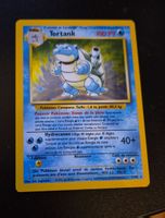 Carte Pokémon Tortank - Edition de Base - Très Bon État
