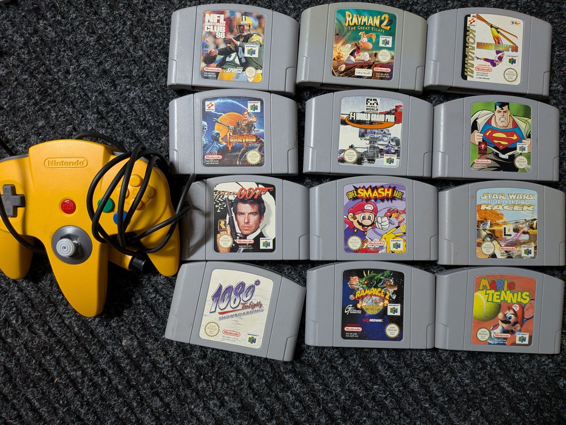 Nintendo Giochi: nintendo 64 Spiele und Controller – Usato da Aarau venduto da Bonefletcher