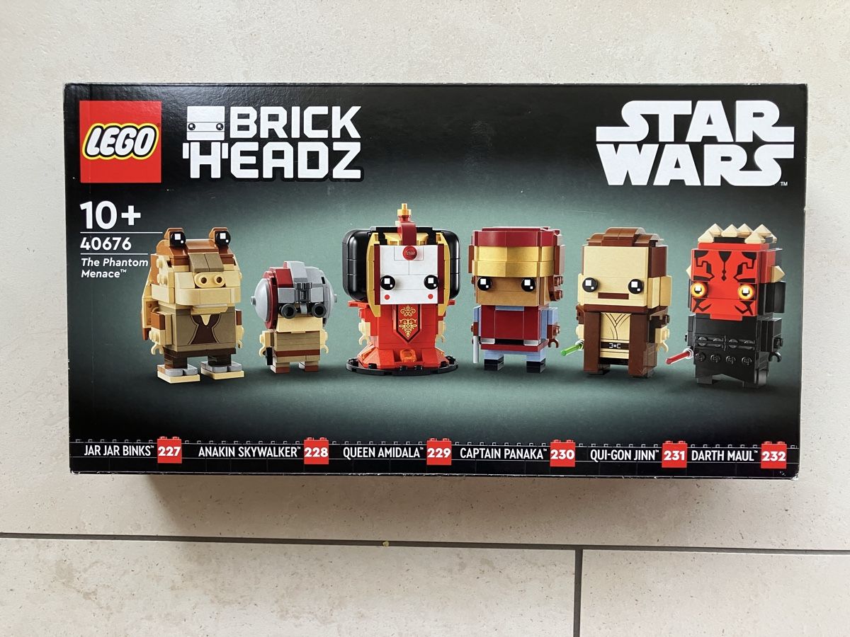 Lego Baukästen: Lego 40676 Star Wars The Phantom Menace Brickheadz – Neu und originalverpackt aus Zürich von WField