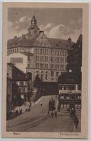 Basel - Töchterschule mit Tram Tramway