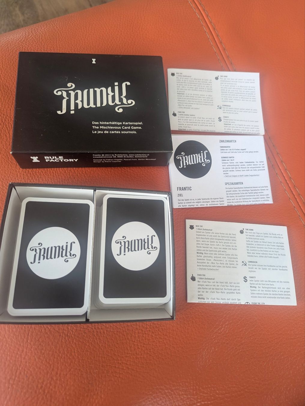 Giochi: Frantic Kartenspiel - Top Zustand – Usato da Biel/Bienne venduto da lemonmint 1