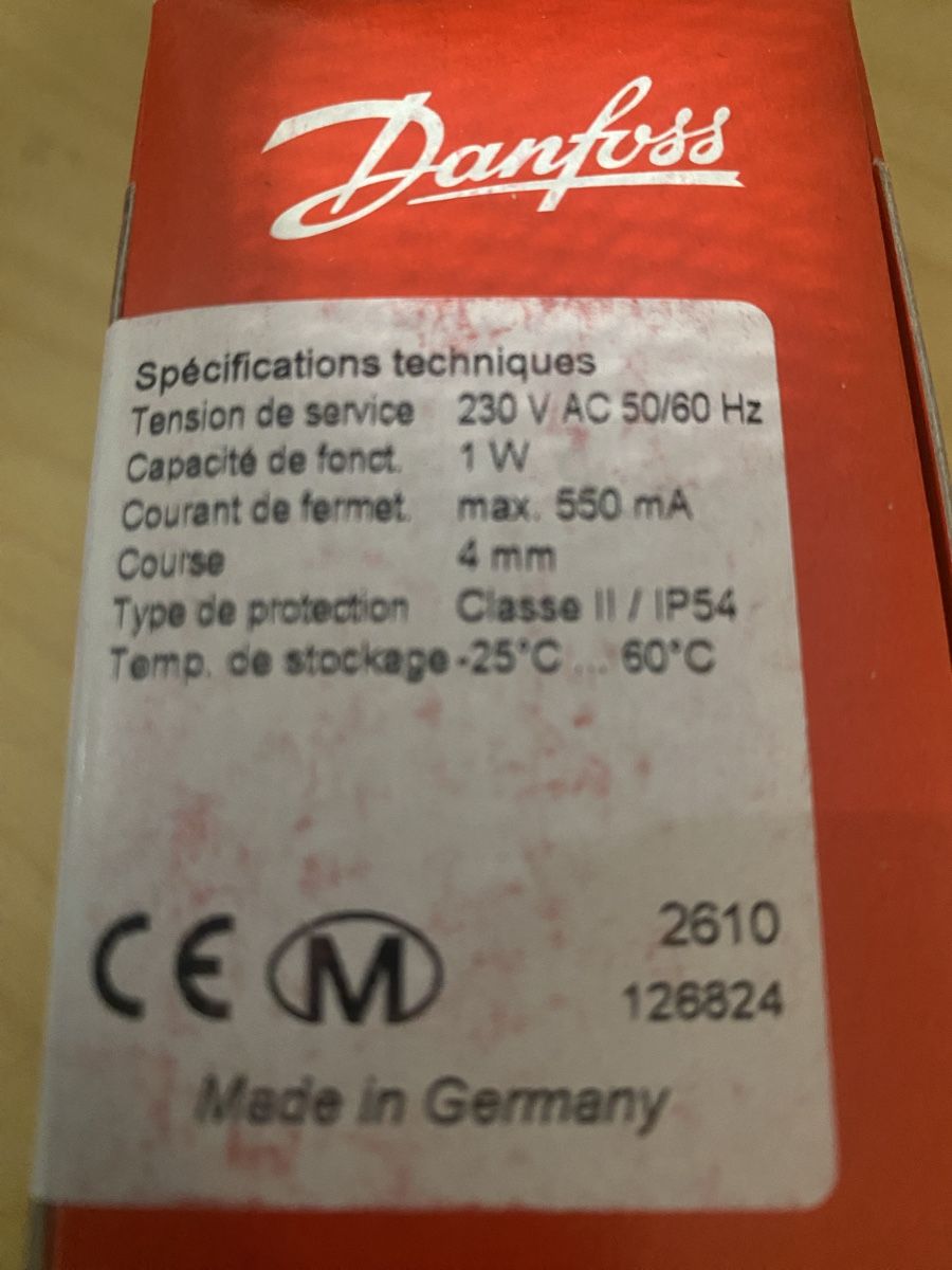 Altro in Utensili da giardino: Danfoss Stellantrieb 230 V NC – Nuovo e nell'imballaggio originale da Niederhasli venduto da lanzanese 1