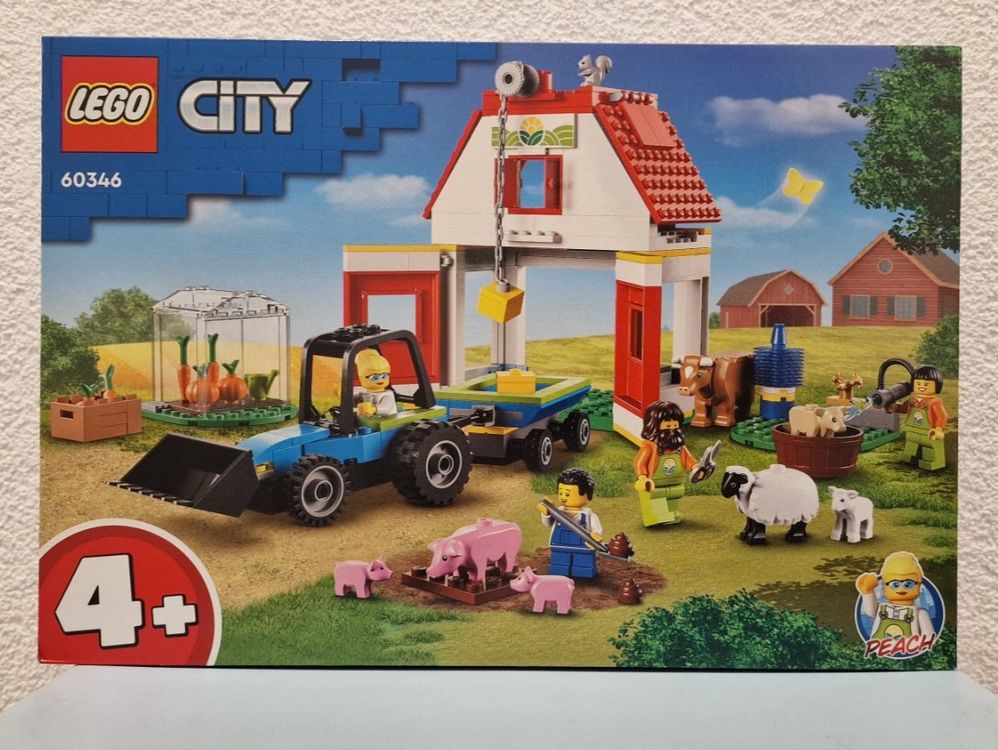 LEGO City Barn & Farm Animals 60346 Jeu de construction pour