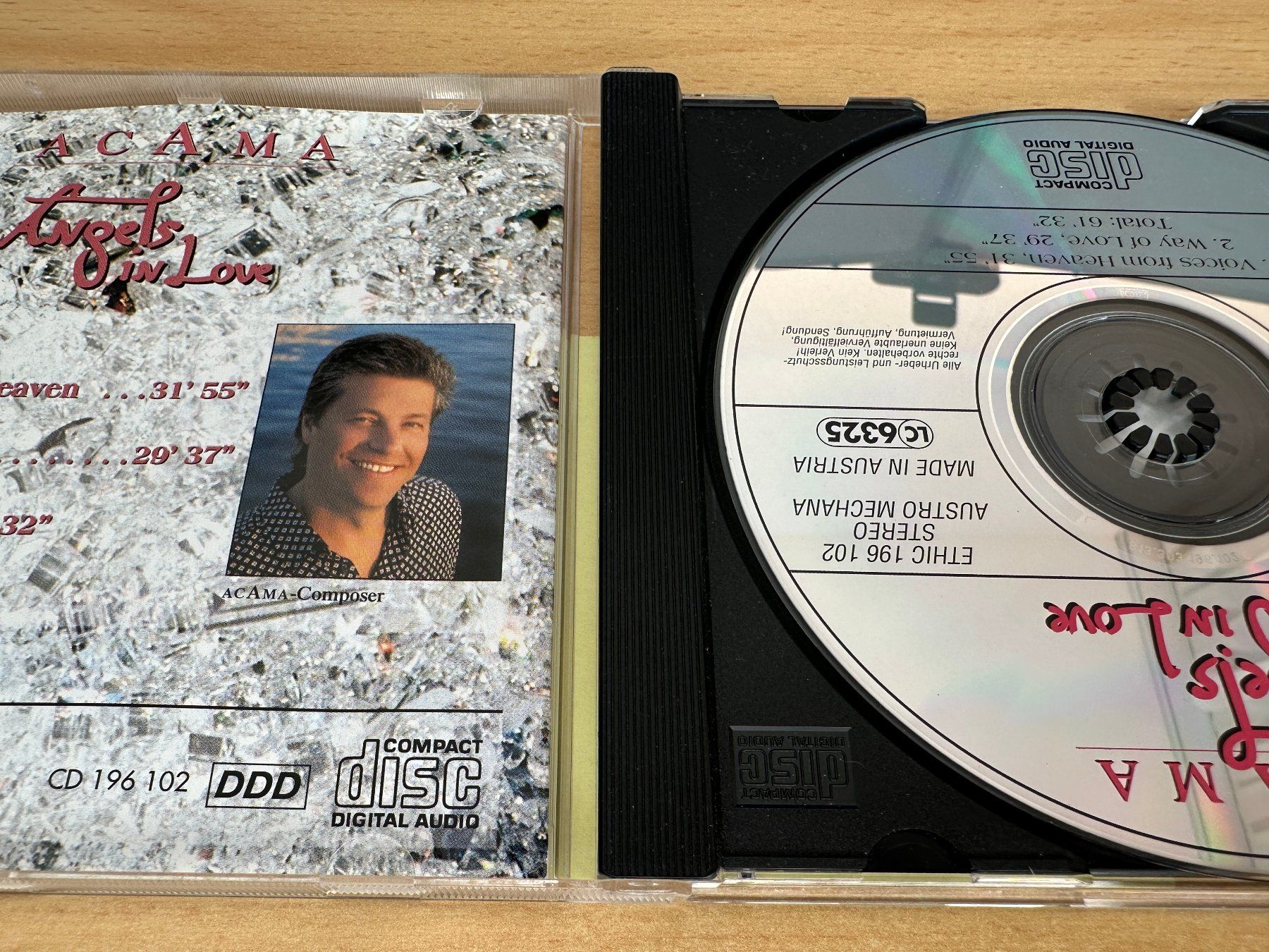 CDs: Acama – Angels In Love – Gebraucht aus Rikon im Tösstal von Alpenmutz 2
