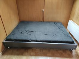 Bett auf Rollen, 140cmx200cm mit Matratze