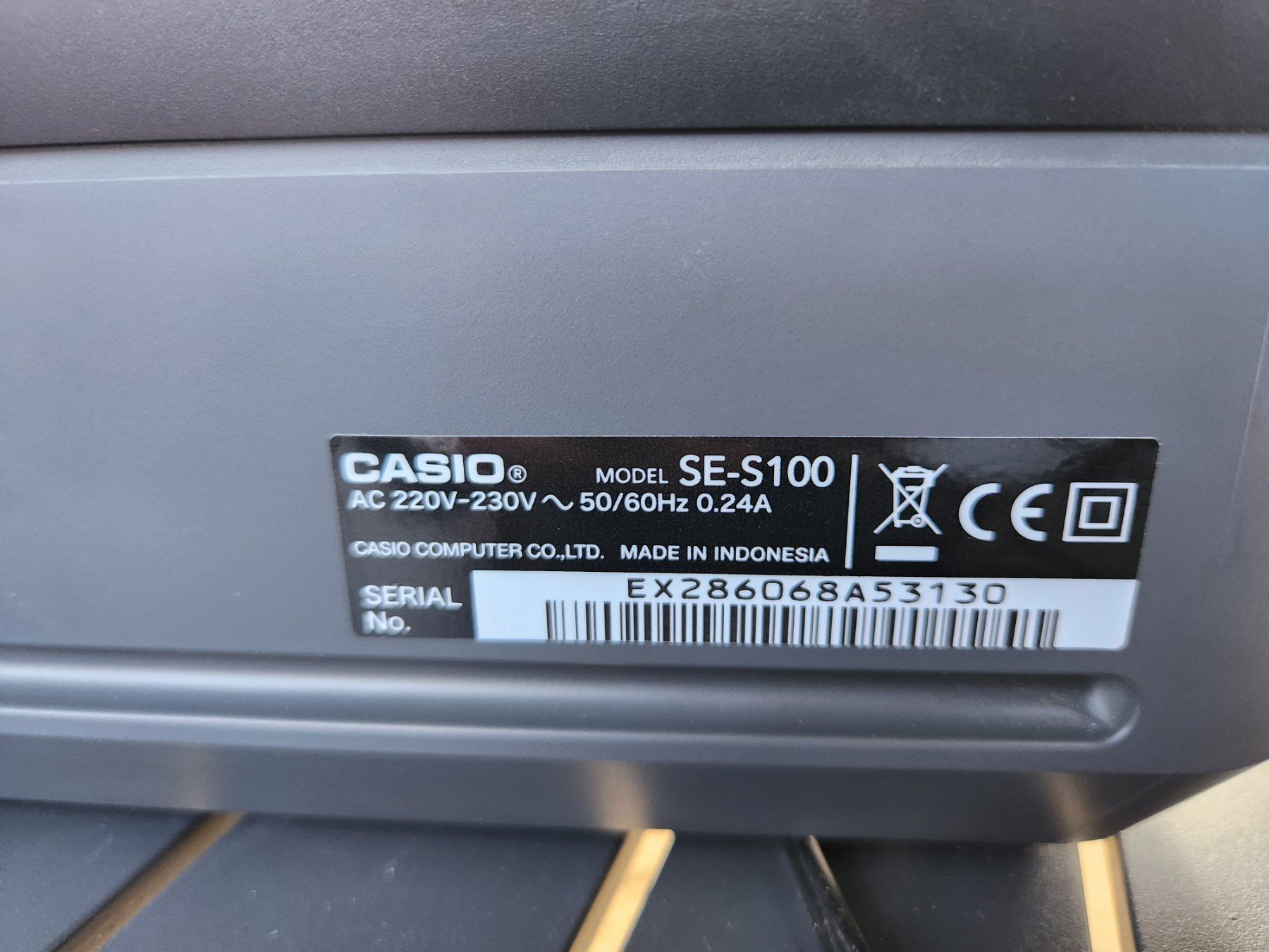 Casio Registratore di cassa: Ab 1.-- Kasse CASIO SE-S100 – Usato da Oftringen venduto da Leleni 3