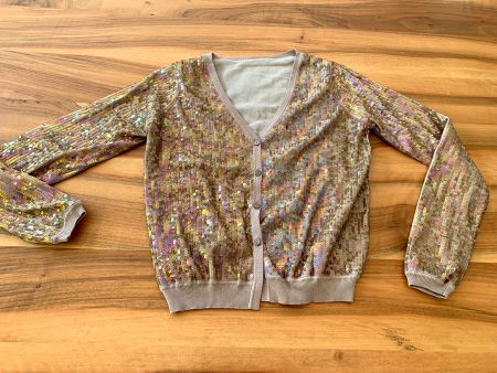 Twin Set Simona Barbieri Pailletten Jäckli Cardigan Gr 34/36