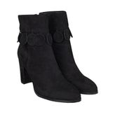 Di Lauro Stiefeletten Absatz Stiefel Boots Schwarz 40 Leder
