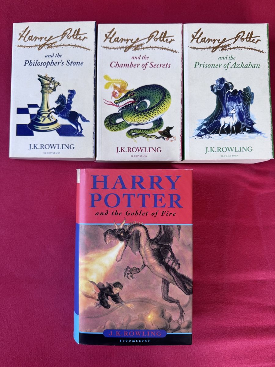Libri: Erste 4 englische Harry Potter Bücher – Usato da Muttenz venduto da ala_7c7n 2