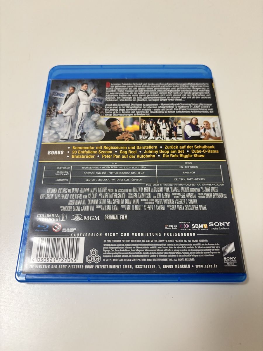 Tutti i DVDs: 21 Jump Street Blu Ray – Usato da Luzern venduto da Armastra 1
