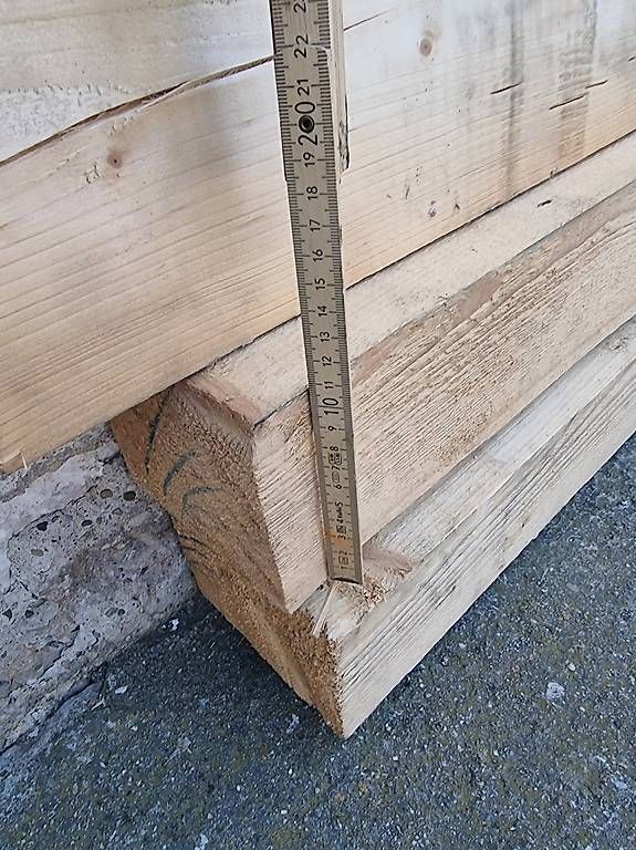 Holzartikel: Holzbalcken  – Gebraucht aus Aedermannsdorf von Automarkt