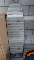 Bügelbrett mit Flamingo Muster Bezug guter Zustand