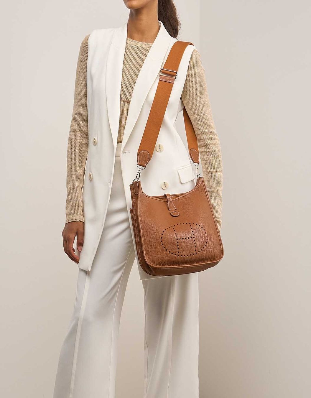 Hermès Borse: New Evelyne 29 Clemence Gold – Nuovo e nell'imballaggio originale da Genève venduto da Allforless 3