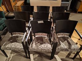 9 Esszimmer Stühle der Fa. May