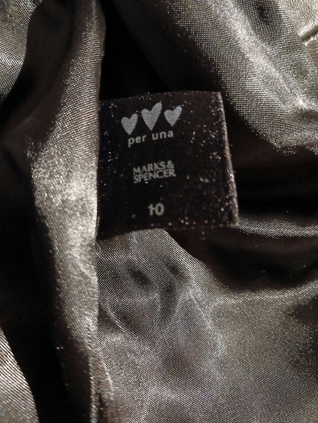 Cappotti: Long "Per Una" (M&S) lined black leather coat size 10 – Usato da Turbenthal venduto da viw_48fr 6