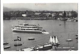 AK 1952 Motorschiff Linth Zürisee