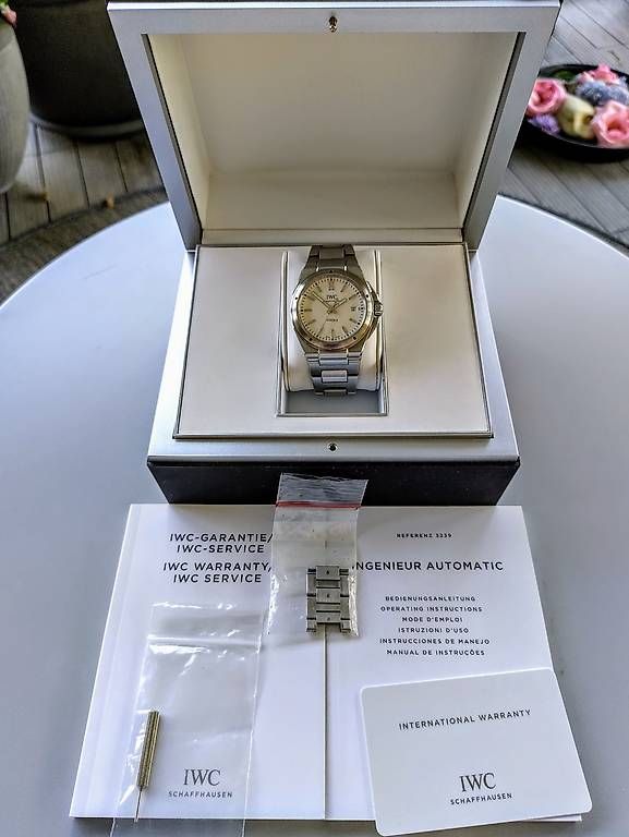 IWC Orologi: IWC Ingenieur IW323904 FullSet - Preisvorschlag – Usato da Dottikon venduto da Liedererni 3