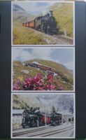 Schweiz Ansichtskarten 100 J. Dampfbahn Furka Bergstrecke